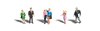 785-1838  -  People Talking 6/ - HO Scale