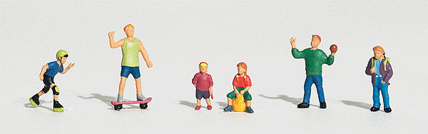 785-1830  -  Kids At Play 6/ - HO Scale