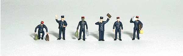785-1847  -  Train Personnel 6/ - HO Scale