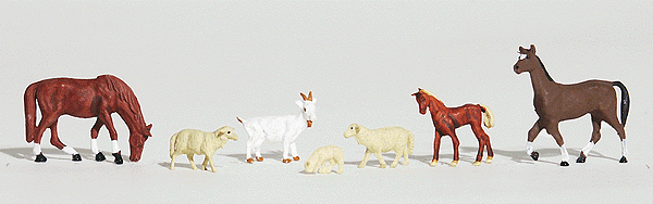785-1844  -  Livestock 6/ - HO Scale
