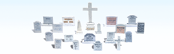 785-1856  -  Tombstones 20/ - HO Scale