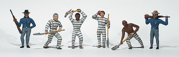 785-1858  -  Chain Gang 6/ - HO Scale