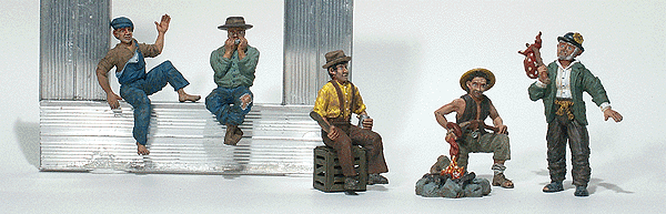 785-1860  -  Hobos 6/ - HO Scale