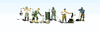 785-1828  -  Roofers 6/ - HO Scale