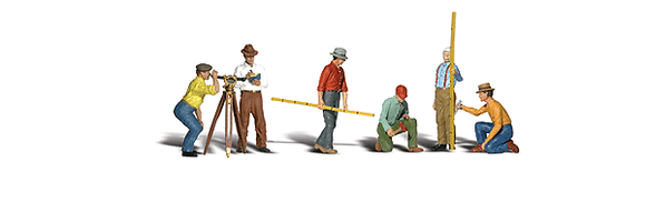 785-1883  -  Surveyors & Accesories 6/ - HO Scale