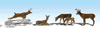 785-1884  -  Deer White-Tail 6/ - HO Scale