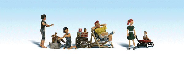 785-1905  -  Dog Wash - HO Scale