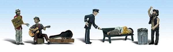 785-1916  -  Park Bums 5/ - HO Scale