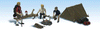 785-1917  -  Campers w/Tent & Accssrs - HO Scale