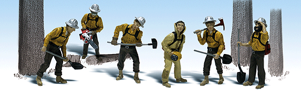 785-1919  -  Smoke Jumpers 6/ - HO Scale