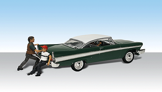785-5543  -  AutoScene Shv It Or Lv It - HO Scale