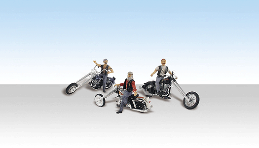 785-5554  -  Bad Boy Bikers 3/ - HO Scale