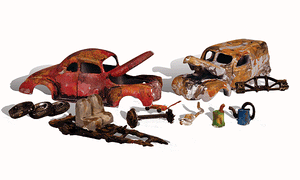 785-5563  -  HO Junk Cars 2/ - HO Scale