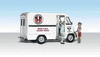 785-5529  -  AutoScene Mickys Milk Dlv - HO Scale