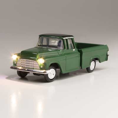 785-5590  -  Green Pickup - HO Scale