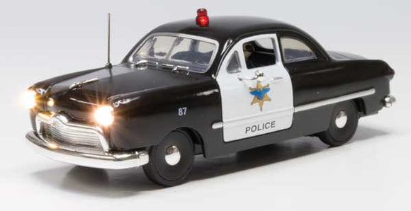 785-5973  -  Just Plug Police Car - O Scale