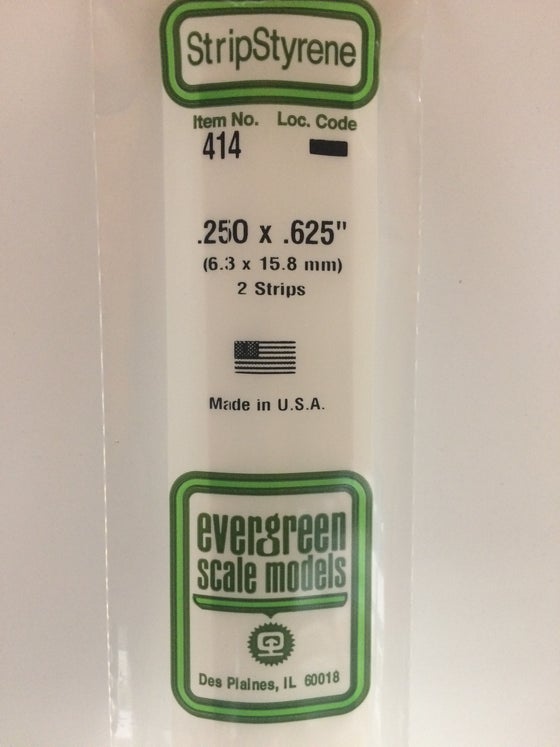 269-414  -  Styrn Strp .250x.625