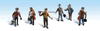 785-1933  -  Miners 6/ - HO Scale