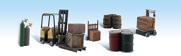 785-1934  -  Loading Dock Details - HO Scale