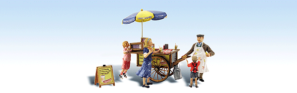 785-1945  -  Wally's Weiner Wagon - HO Scale
