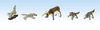 785-1942  -  Wildlife Standoff - HO Scale