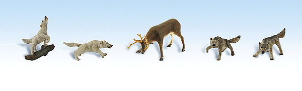 785-1942  -  Wildlife Standoff - HO Scale