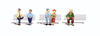 785-2731  -  Passengers Seated 5/ - O Scale