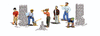 785-2735  -  Lumberjacks 6/ - O Scale