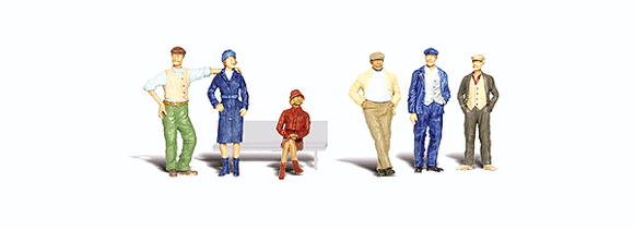 785-2732  -  Bystanders 6/ - O Scale