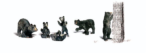 785-2737  -  Black Bears 6/ - O Scale
