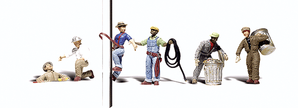 785-2742  -  City Workers 6/ - O Scale