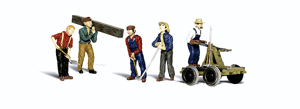 785-2747  -  Rail Workers 5/ - O Scale
