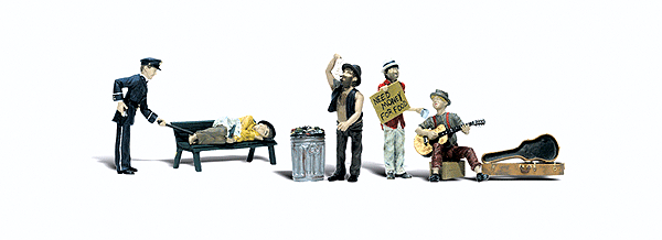 785-2749  -  Park Bums - O Scale