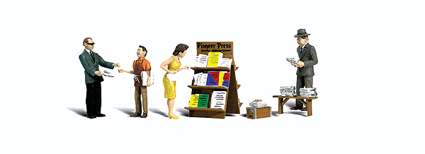 785-2740  -  Scenic Accnts Newsstand - O Scale