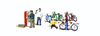 785-2752  -  Bicycle Buddies 4/ - O Scale