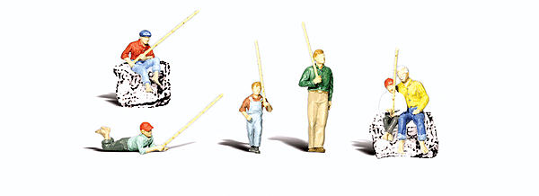 785-2751  -  Gone Fishing 6/ - O Scale