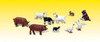 785-2202  -  Barnyard Animals 10/ - N Scale