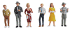 785-2763  -  Pedestrians 6/ - O Scale