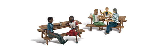 785-2214  -  Outdoor Dining Groups 2/ - N Scale