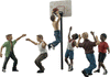 785-2760  -  Shootin' Hoops 6/ - O Scale