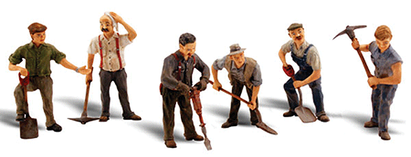 785-2761  -  Road Crew 6/ - O Scale