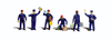 785-2722  -  Train Personnel 6/ - O Scale