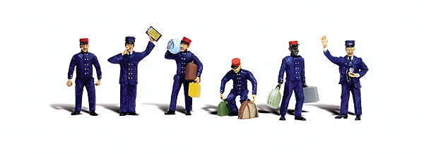 785-2722  -  Train Personnel 6/ - O Scale