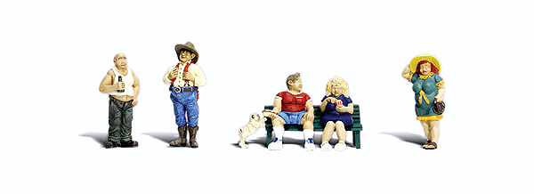 785-2728  -  Full-Figured Folks 5/ - O Scale