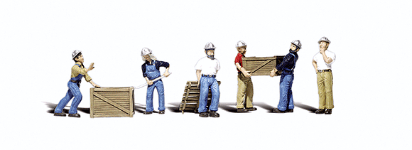 785-2729  -  Dock Workers 6/ - O Scale