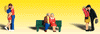 785-2133  -  Lovers 6/ - N Scale