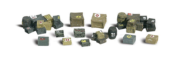 785-2162  -  Assorted Crates - N Scale