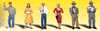 785-2121  -  Pedestrians 6/ - N Scale