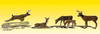 785-2185  -  Deer White-Tail 6/ - N Scale