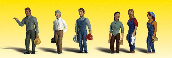 785-2188  -  2nd Shift Workers 6/ - N Scale